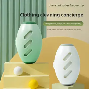 Reusable Lint Roller Egg - Clothing Cleaning Concierge with Strong Adhesion for Pet Hair Removal Eco-Friendly Fabric Cleaner Versatile Tool for Lint Removal