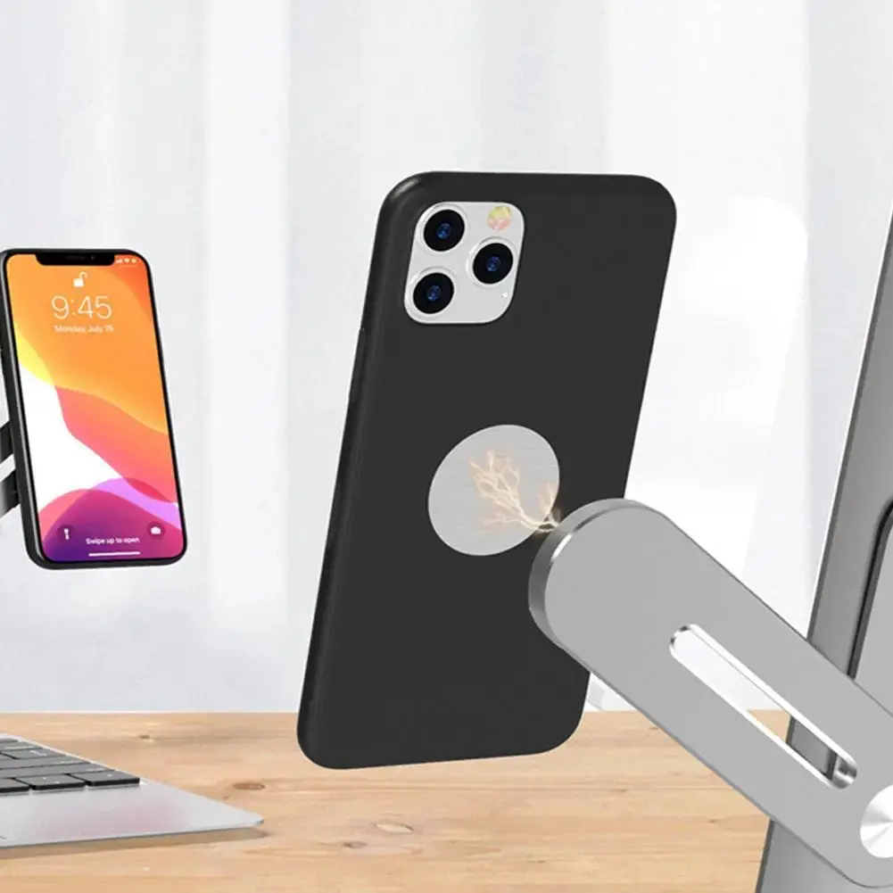 Laptop Phone Holder Side Mount | Adjustable Aluminum Alloy Clip Stand