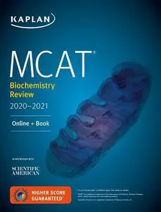 USED-MCAT Biochemistry Review 2020-2021: Online + Book by Kaplan Test Prep (Paperback)
