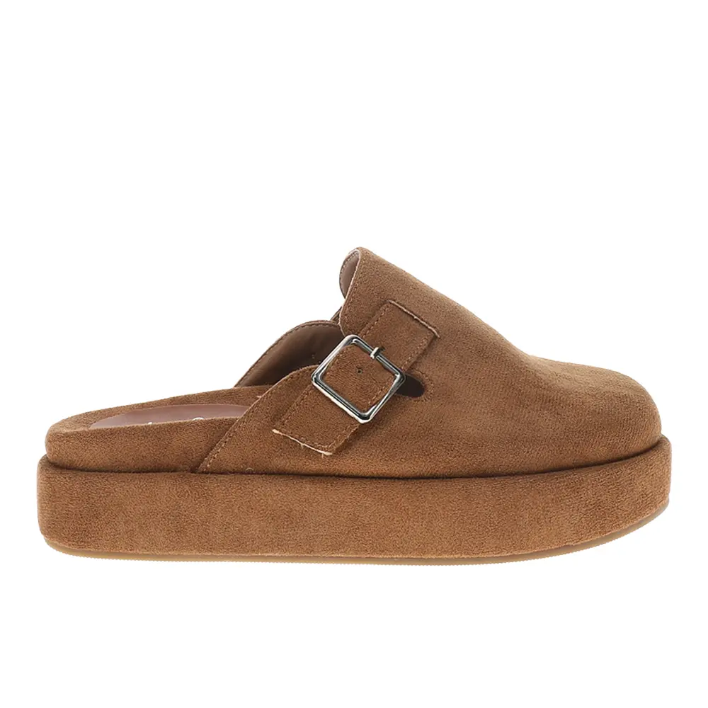 Corkys Womens Holidaze Platform Mule Clogs Casual - Brown