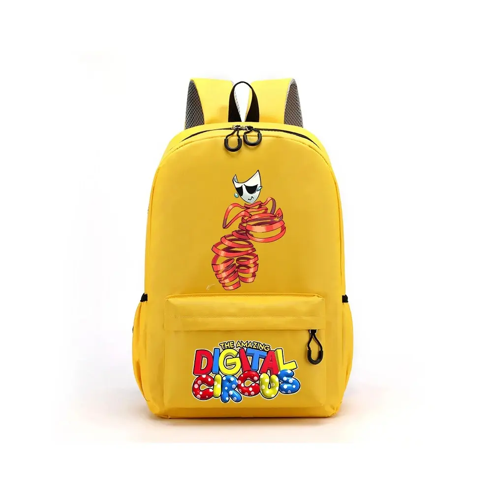 The Amazing Digital Circus Backpacks Anime Pomni High-capacity Knapsacks Kid Shoulders Bags Game School Bags Supplies Party Gift