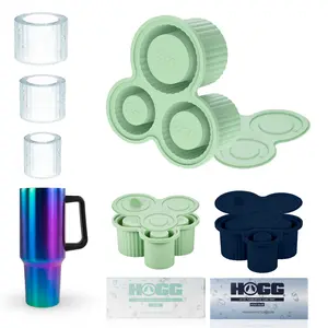 40oz TUMBLER ICE CUBE TRAY - SILICONE ICE MOLD W/ LID 40oz TUMBLER ICE CUBE TRAY - SILICONE ICE MOLD W/ LID