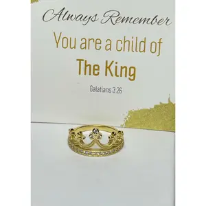 Child of the King Ring- Original 14K Gold