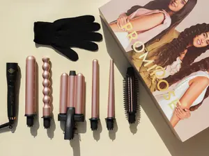 Promirose 6-in-1 Hair Styling Tool Set for versatile and comfortable Haircare