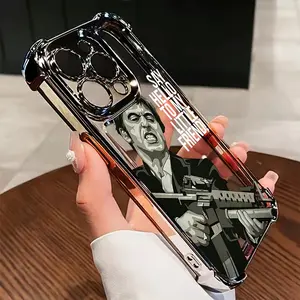 The Scarface Phone Case Compatible with iPhone 17 Air 16 15 14 13 12 11 Pro Max Plus 16e xs max Featuring Strengthened Four Corners Soft Back for Drop Protection