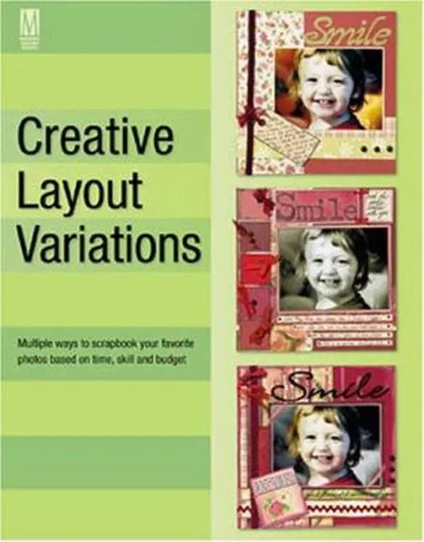 USED Memory Makers Scrapbooking Guide Book - Creative Layout Variations, Practical Versatile Tips, Multiple Photo Projects Tailored to Time, Skill, Budget (Softcover, English, Like New, Projects Included)