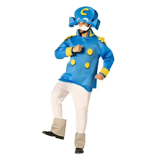 Adult Cap'n Crunch Costume