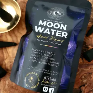 Ritual Incense Moon Water Cones