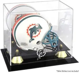 Miami Dolphins Mini Helmet Display Case