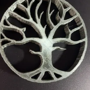 Tree of Life 3D Printed Ornament - Intricate Design for Home Decor & Gift