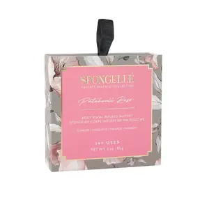 Patchouli Rose | Boxed Flower Body Wash Infused Bath Sponge