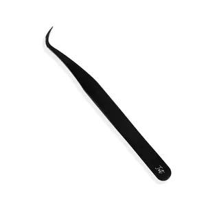 PLA Beauty LIMITLESS Control Grip Tweezer for Lash Extensions - Jet