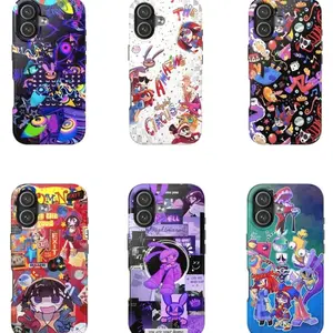 6 Styles Ver1 The Amaz1ng D1gital C1rcus Phone Case, Horror Movie Aesthetic, TADC Phone Case Fit iPhone And Samsung Galaxy, Gift For Fans