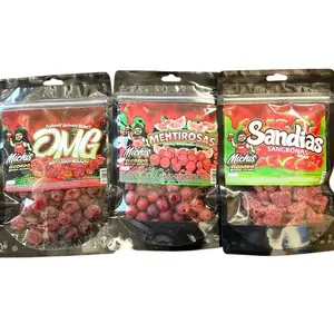 Michis El Gordo 3-Pack - Watermelon Lovers Pack - OMG Watermelon - Mentirosas - Sandias - all 6 oz bags bulk gummy candy