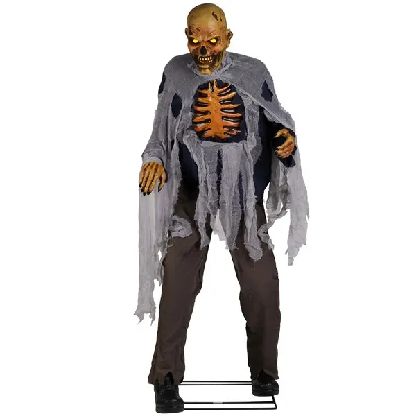 Lumbering Zombie Animatronic Decoration