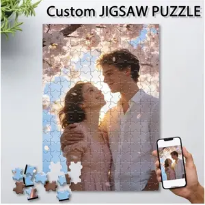 Personalized Memory Puzzle Custom Photo Collage Puzzle Best Gift for Parents Grandparents Family Love Keepsake Custom 1000pcs Puzzle Photos, Personalized DIY, Customers Can Customize with Their Own Images, Suitable for Customizations Like Photos decor