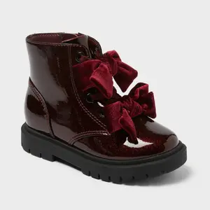 Toddler Estes Shimmer Combat Boots - Cat & Jack