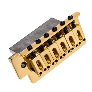 Stratocaster Style Tremolo Bridge System, Gold