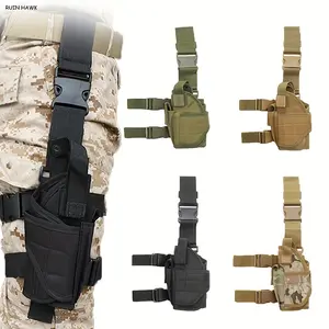 Tactical Tornado Leg Holster for Kids Adults Gun Holsters Outdoor CS Toy Film Cosplay Prop Nylon Pistol Pouch Military Fan Accessories