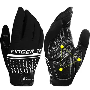 Full Finger Workout Gloves Weight Lifting Touchscreen for Men Women with Padding, Full Hand Gym Exercise Gloves Male Female