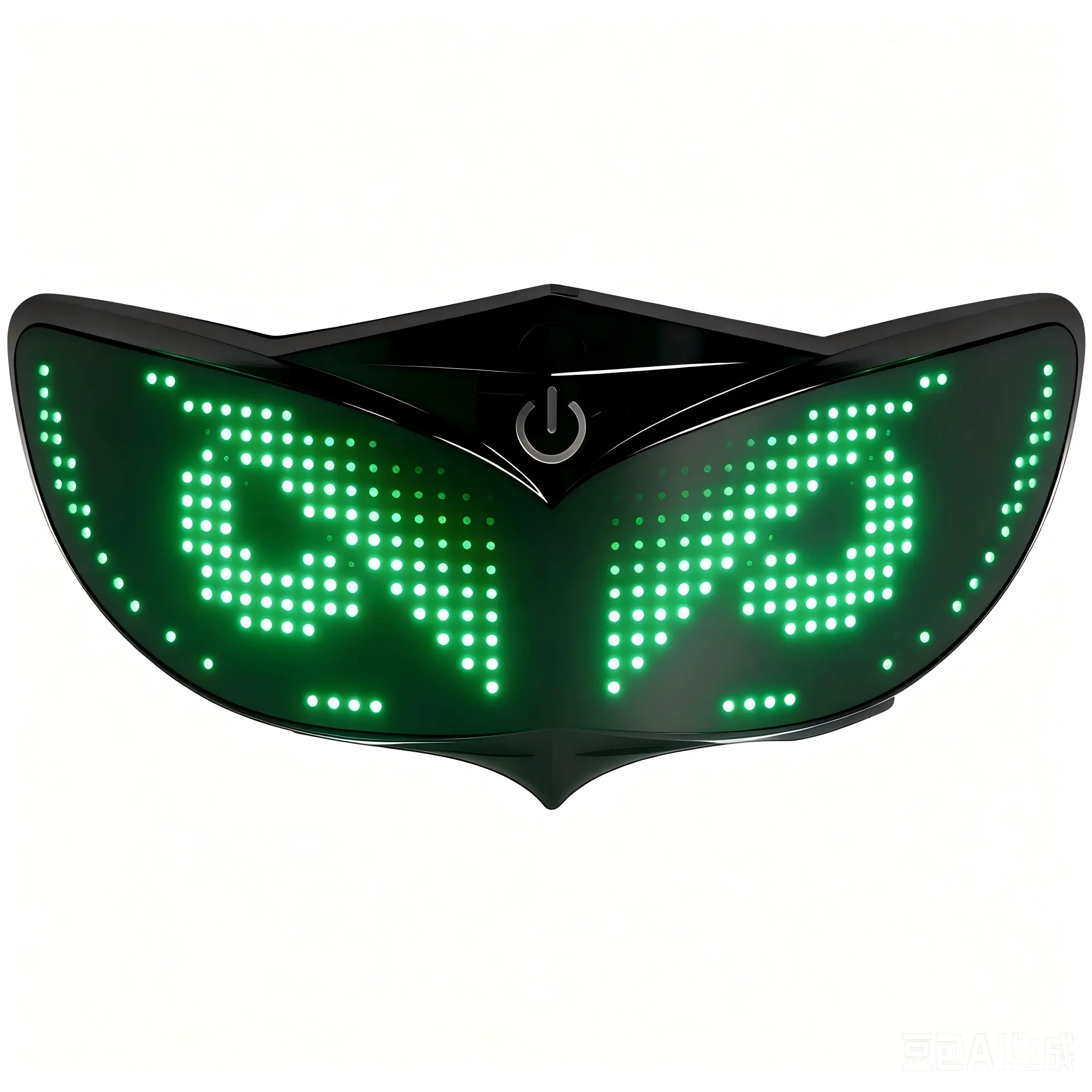 Devil Eyes Smart LED Helmet Light, Programmable DIY Taillight with APP Control & Automatic Brake Sensor, IP66 Waterproof Biking Accessory, Helmet Accessories, Bikes, Controller, Cycling, Bluetooth App, Devil Eye Shaped, Battery, Brake Sense