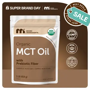 Micro Ingredients Organic MCT Oil Powder 1 Pound
