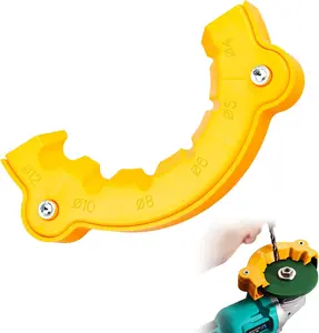 Drill Bit Grinding Attachment,Drill Bit Sharpener, Drill Sharpener, Angle Grinder Drill Bit for Grinding Drill Bits Tool Drill Sharpener,FathersDayGift