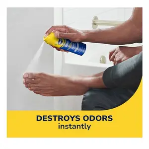 Dr. Scholl's ODOR-X ULTRA ODOR-FIGHTING POWDER SPRAY, 4.7 oz // Destroys Odors Instantly - All-Day Odor Protection - Freshens Feet & Shoes healthy foot healthy