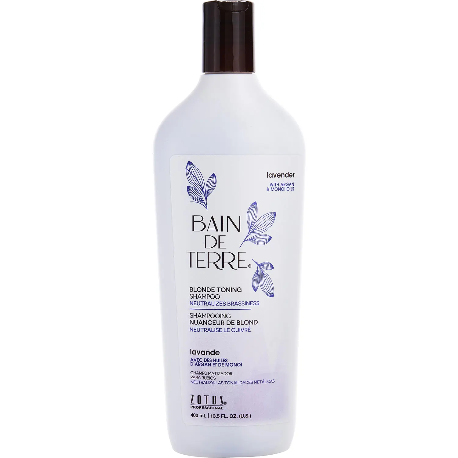 Bain De Terre By Bain De Terre Lavender Color Enhancing Shampoo For Unisex