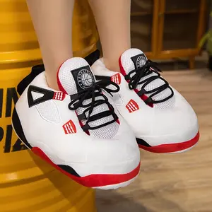 Sneaker Slippers Comfy and Trendy for Men, Pure Polyester| Fluffy Slippers with Standard Shoes Size that Fits All