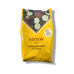 White Couverture Chocolate Coins - 5.5 lbs - Premium Baking Chocolate