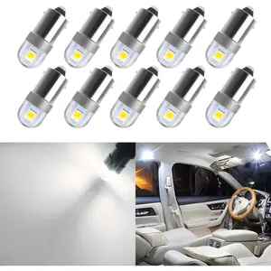 car stuffBA9S BA9 1895 1891 53 57 64111 3893 47830 Error Free LED Bulb, Super Bright 3030-SMD Interior Car Bulbs Replacemet for Dome Map License Plate Glov