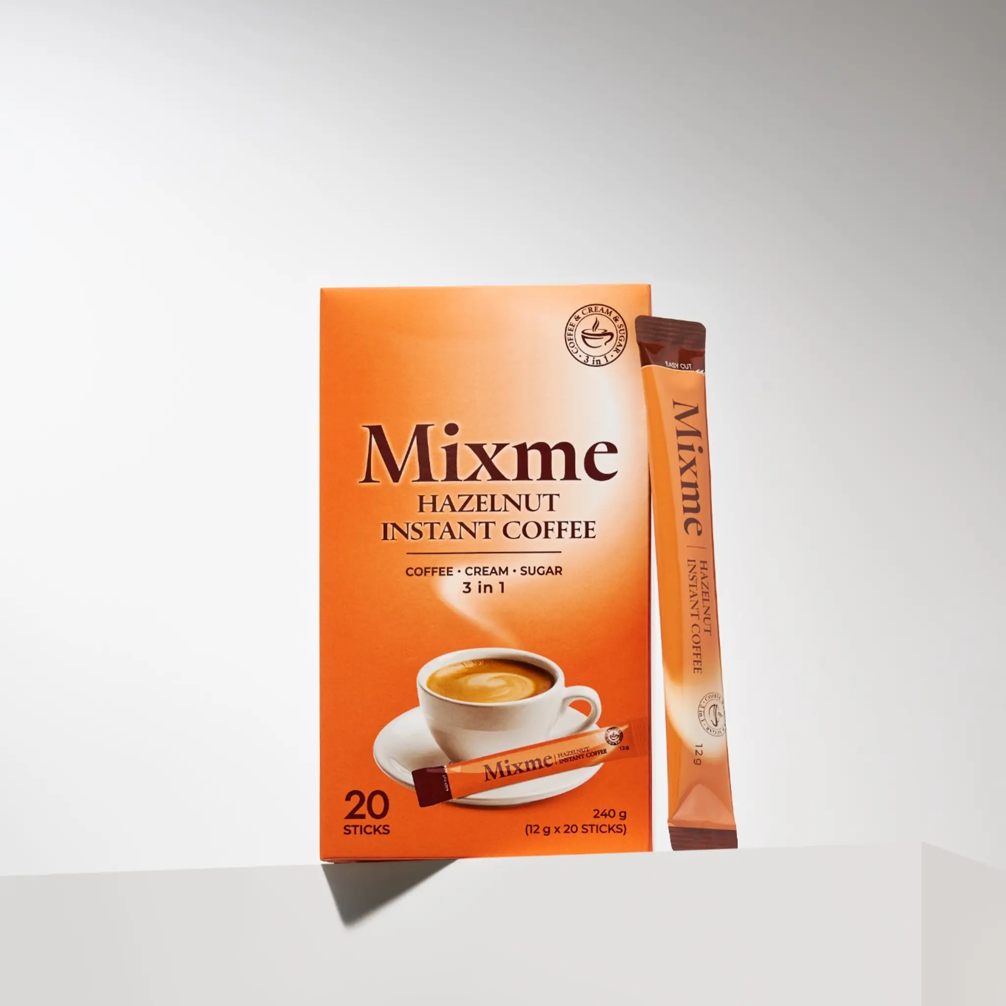 Mixme - Korean Instant Coffee - Creamy Hazelnut 3pk (60 sticks)