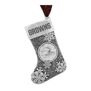 Wendell August NFL Snowflake Stocking Ornament