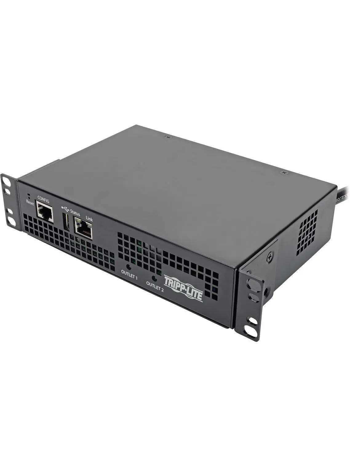 Tripp Lite TRL-PDU15NETLX Metal Switched PDU with Remote Control, Front LEDs, Vertical 0U Design, 1.4kW, 2.5-15R Receptacle, LX Platform, 100-127V Input for Small Setups