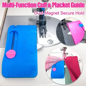 New Dual Magnet Wizard Fourth Generation Seam Ripper, Multi-Use Sewing Tool, Edge Guide, Stitch Presser, Thread Cutter, Sewing Accessories and Supplies