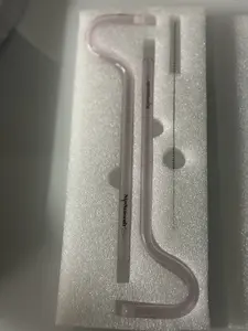 Anti-Wrinkle Glass Drinking Straws - Set of 2