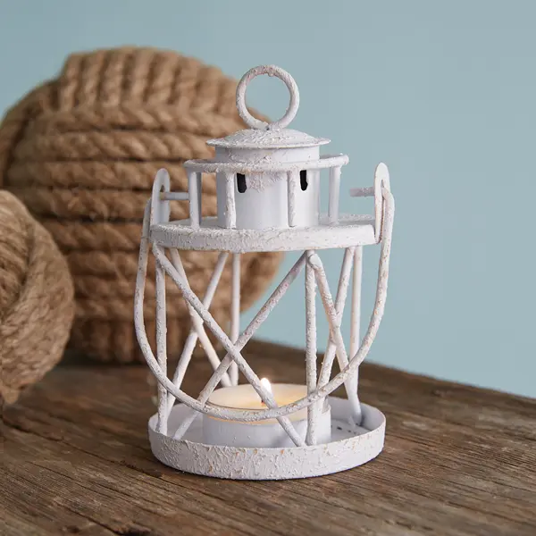 Coastal Lighthouse Tea Light Holder | Premium Quality Material | Home Decor & Gift Ornaments