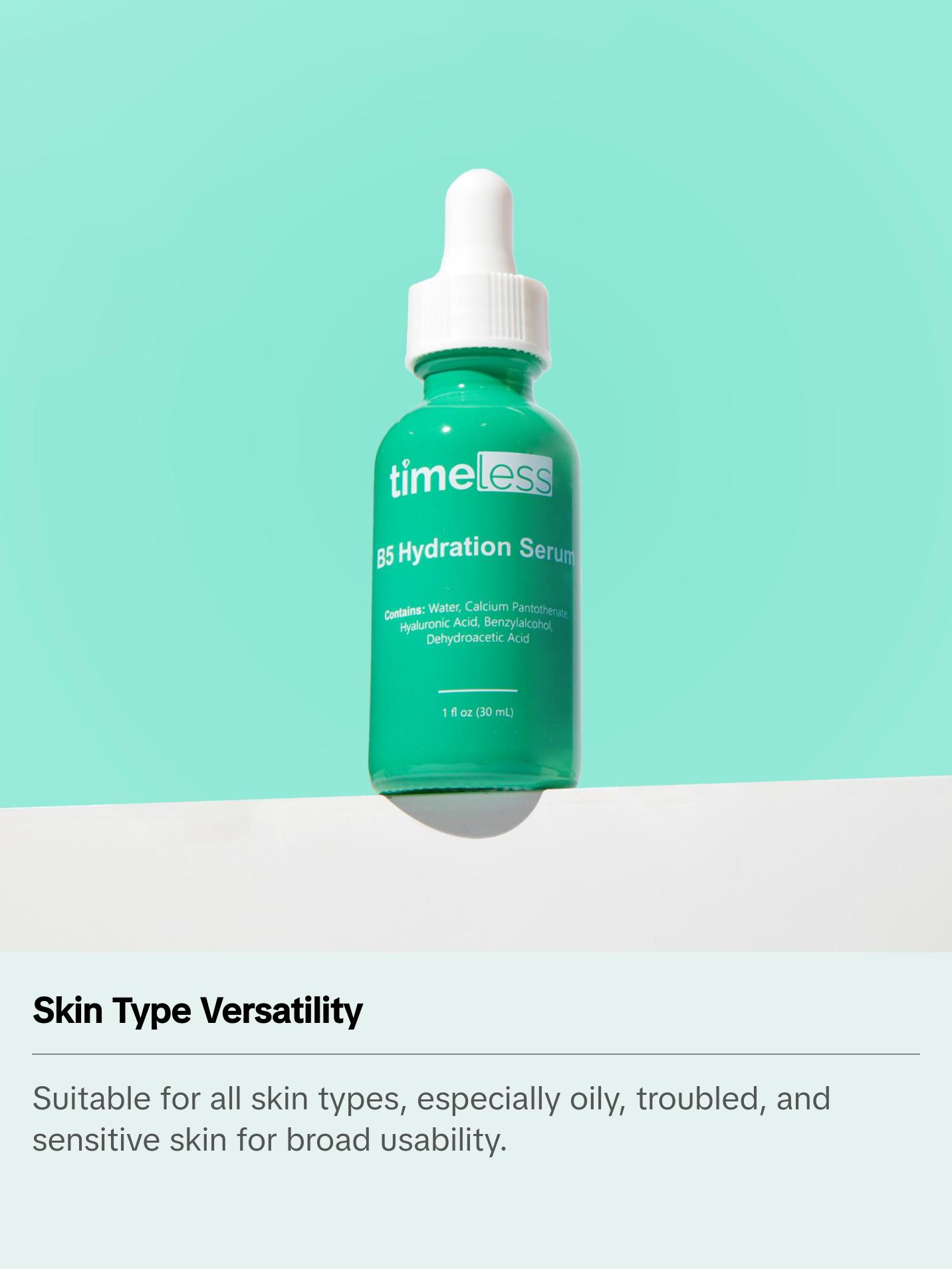 Timeless Skin Care Vitamin B5 Serum (30ml) - Anti-Aging Formula for Sensitive Skin