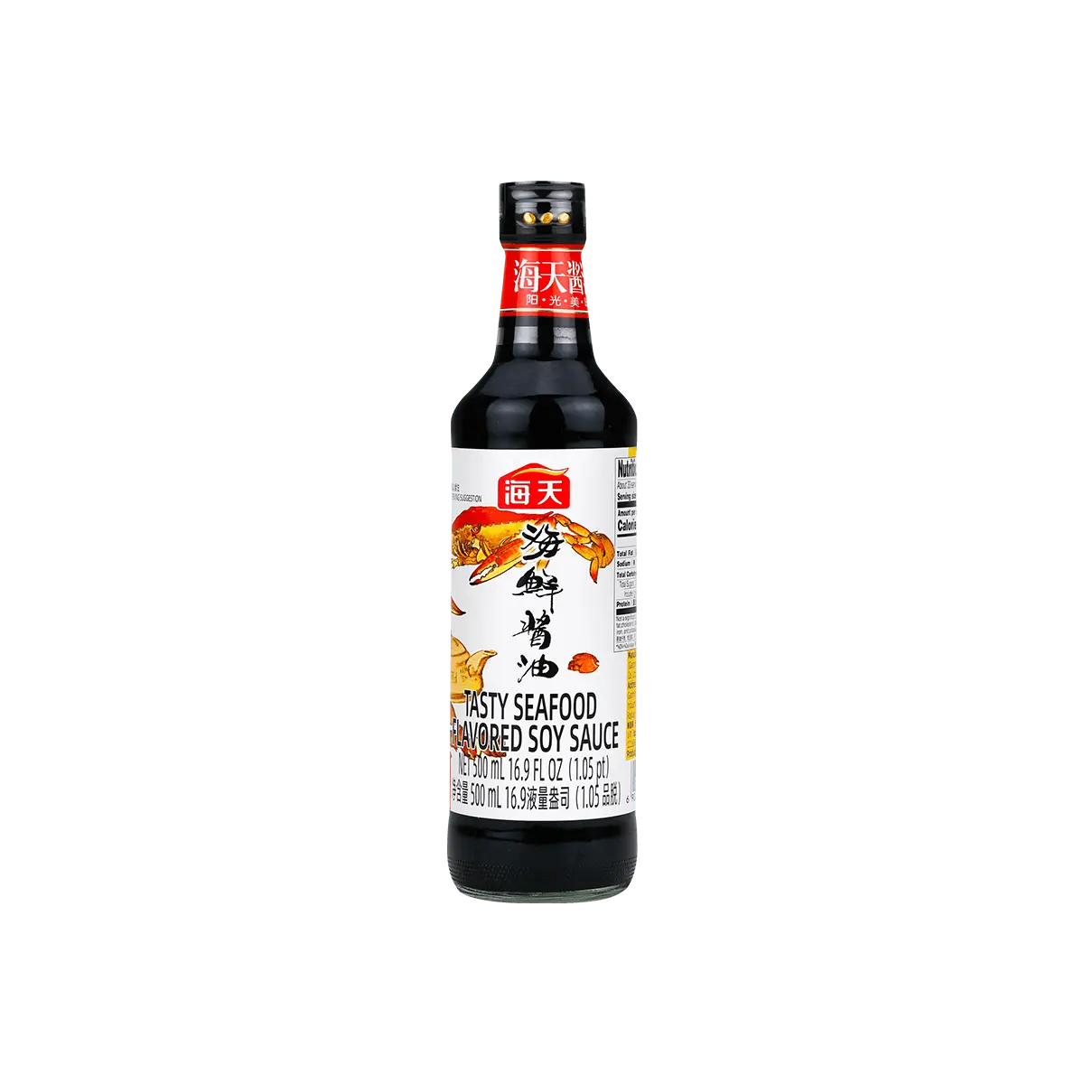 HAITIAN Seafood Soy Sauce 500mL - Premium All-Purpose Seasoning for Stir-Fries, Dips, and Marinades - Authentic Chinese Flavor
