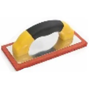 212 MAIN Hangzhou Great Star 9x4 in. Master Mechanic Fine Sponge Rubber Float, Red, Hardware Handle, Hardware Home Repair Tool