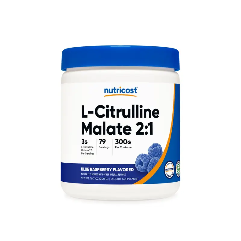 Nutricost L-Citrulline Malate (2:1) Flavored Powder Supplement