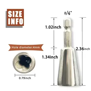 Stainless Steel Wire Twister Drill Bit Fast Wire Twisting Tool With Electric Drill Specially Designed For Twisting AWG Wires