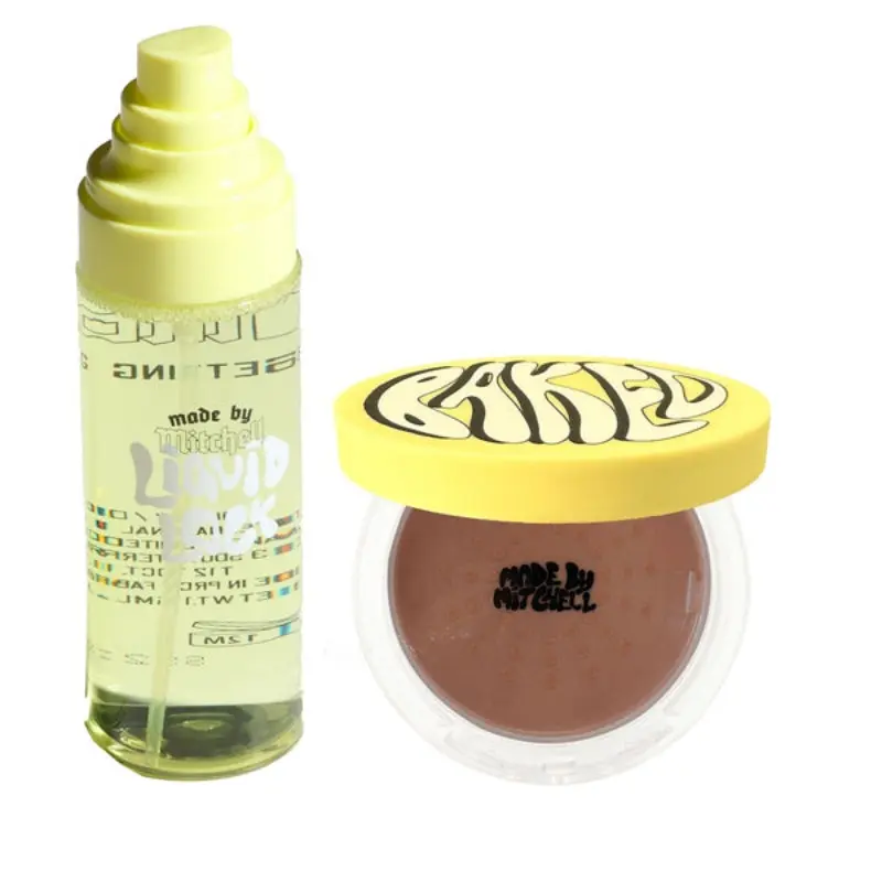 Baked Loose Powder & Setting Spray Bundle, 2 Counts/set Long-lasting Makeup Set, Perfect for All Skin Types, Face Makeup Sets Baked Loose Powder & Setting Spray Bundle, 2 Counts/set Long-lasting Makeup Set, Perfect for All Skin Types, Face Makeup Sets