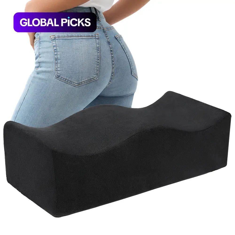 Durable Contoured Memory Foam BBL Pillow, 1 Count Post-Operative Recovery Pillow, Comfortable Seating Pillow for Home & Office #GLOBAL PICKS