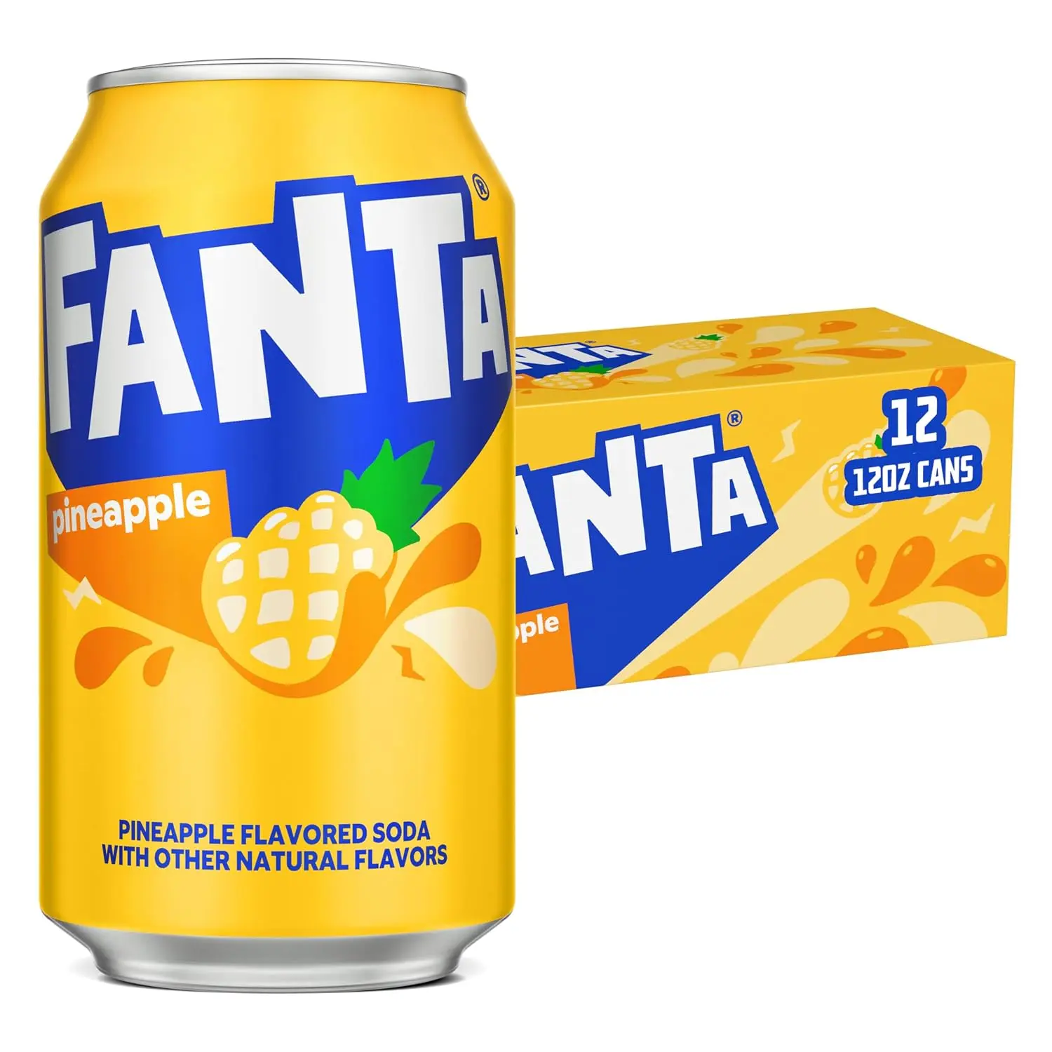 Pineapple, 12 fl oz, 12 Pack