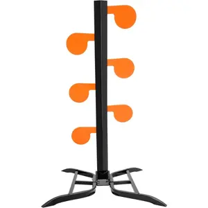 AR500 Dueling Tree Target Kit, Portable Shooting Target, 6" x 3/8" Steel Paddles Target for Pistol and Rimfire Training and Shooting steel tip Hang-On