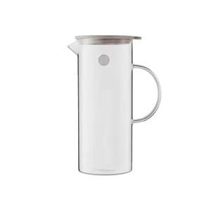 BUYDEEM 1200ml Glass Water Pitcher for Fridge, Cold Brew Coffee Maker, Iced Tea Carafe with Handle, CD2003