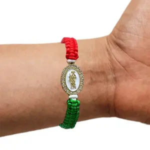 San Judas Tadeo MEXICAN Religious Bracelet for Adults