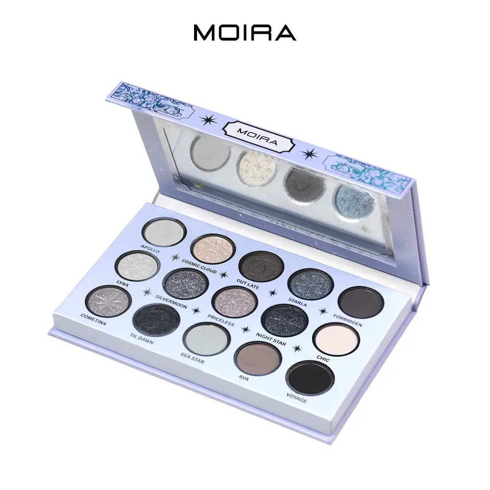 MOIRA | Cosmic Chic Palette | Blendable Matte & Shimmer Glam Eyeshadow Colors